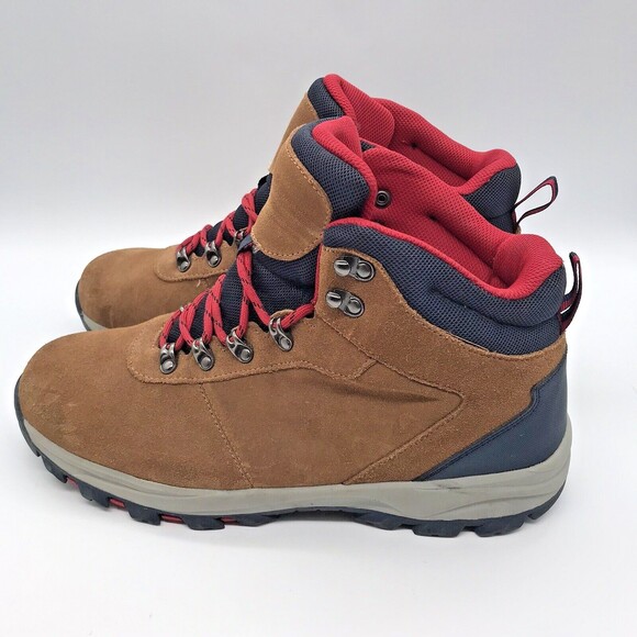 Amazon Essentials  Work Shoe Men's 12M Cow Suede Tan Trail Hiking Lace Up Boots - Picture 3 of 10